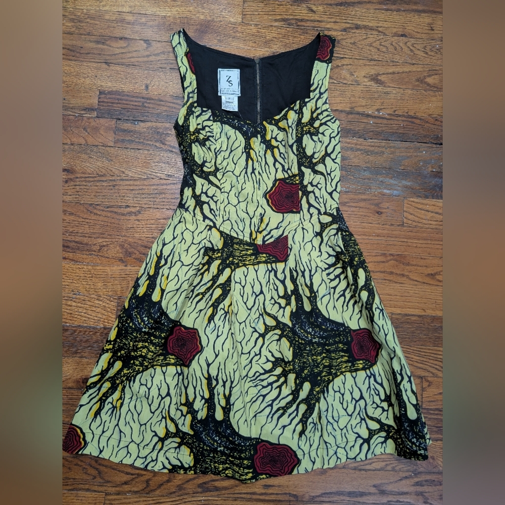 NEW Anthropologie Zachary's Smile White Label Sweetheart Fit & Flare Dress 2